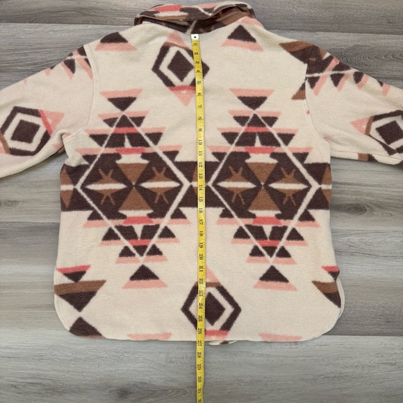 Sanctuary Southwestern Fleece Shirt Jacket Women’s Large - Picture 6 of 6